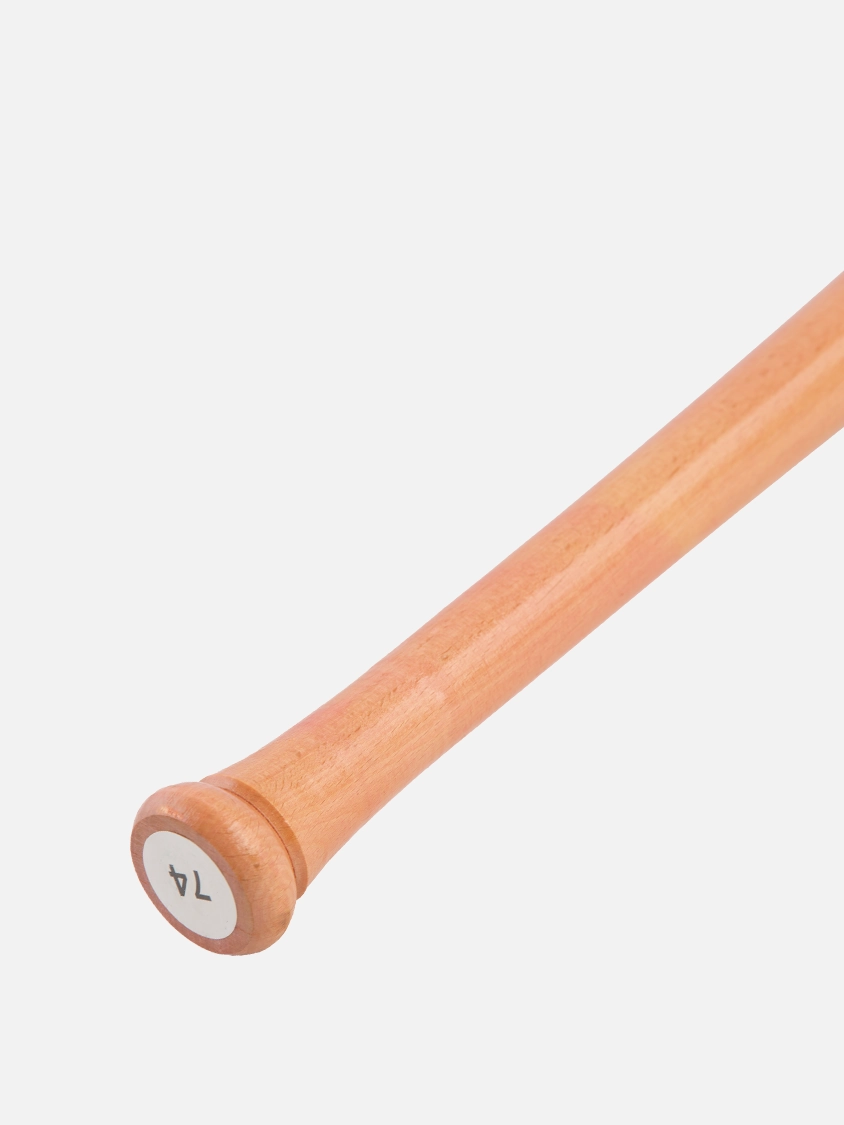 Aln Accessories Wooden Fitness Baseball Bat Natural Wood