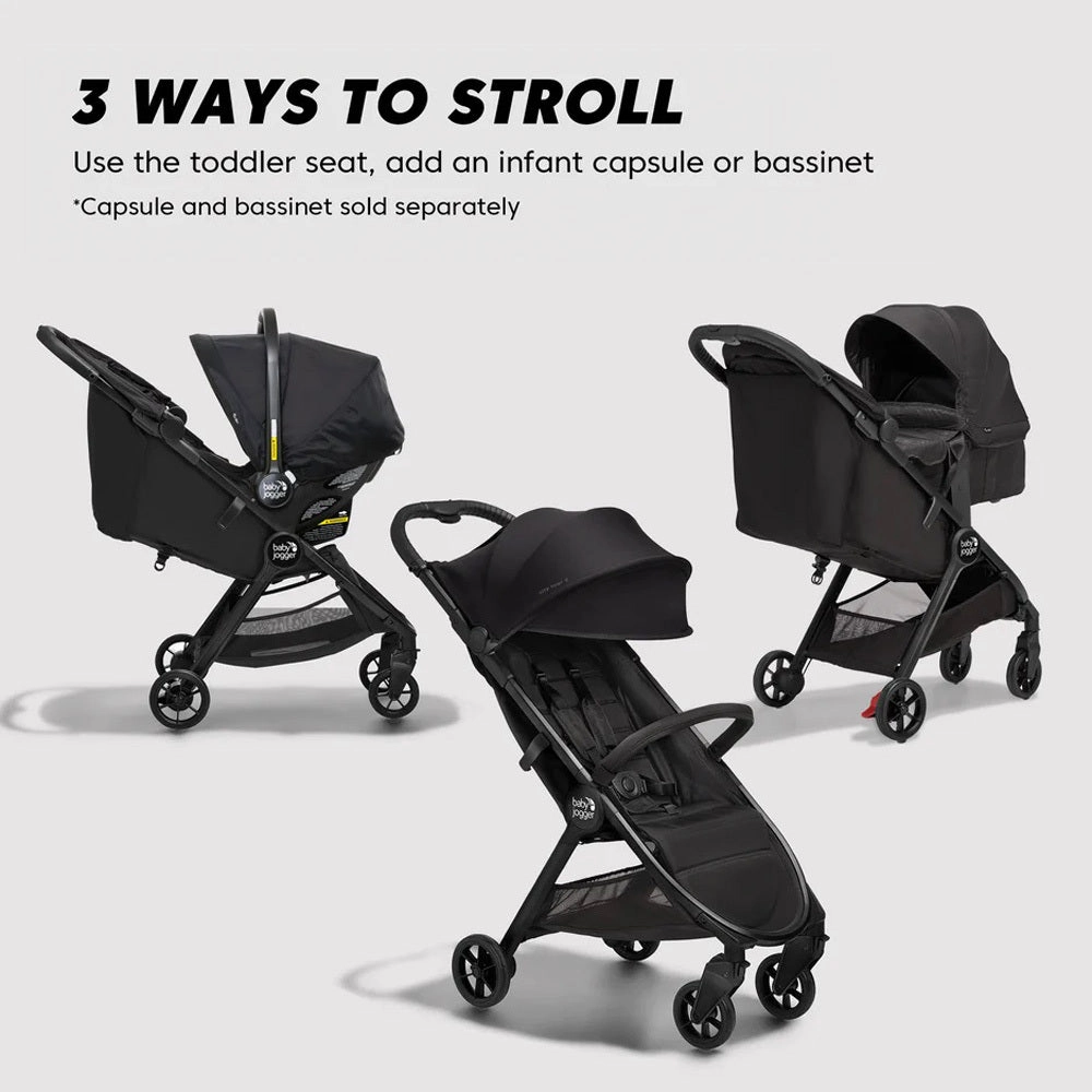 Baby Jogger City Tour 2 Eco Stroller Premium Black