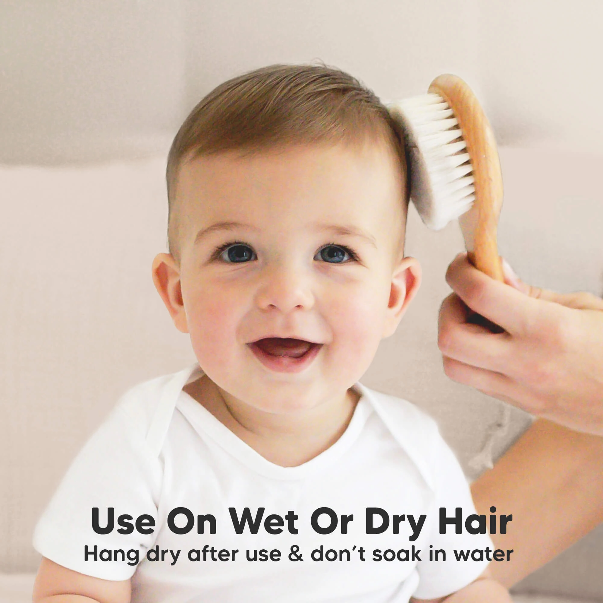Baby Round Hair Brush and Comb Set