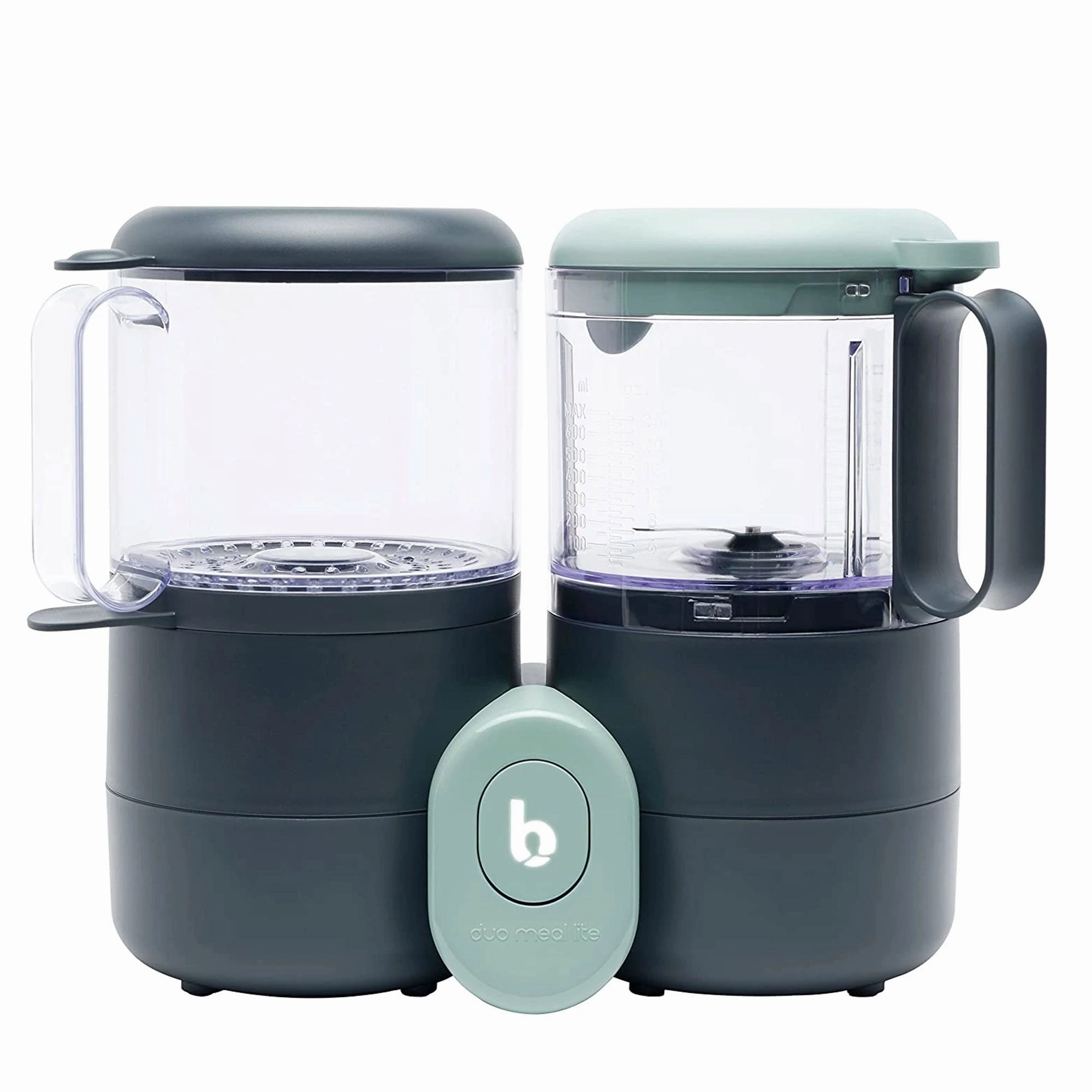 Babymoov Duo Meal Lite 4 in 1 Multi-Use Food Processor W/ Steam Cooker & Blender