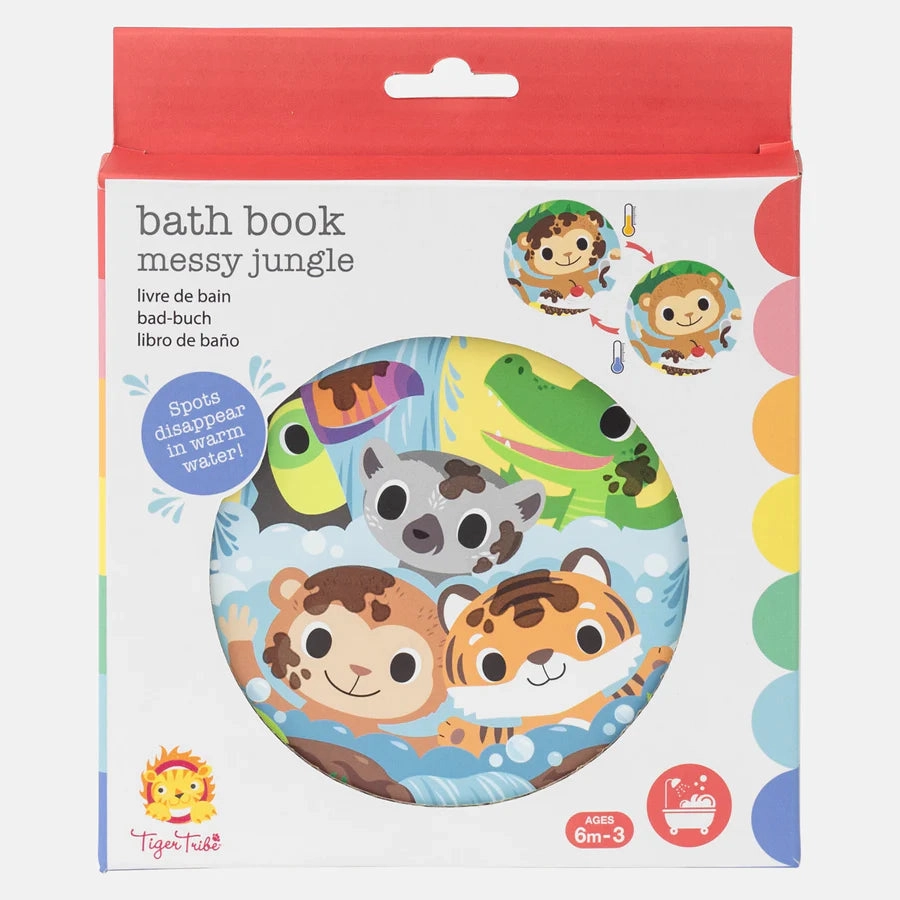 Bath Book - Messy Jungle