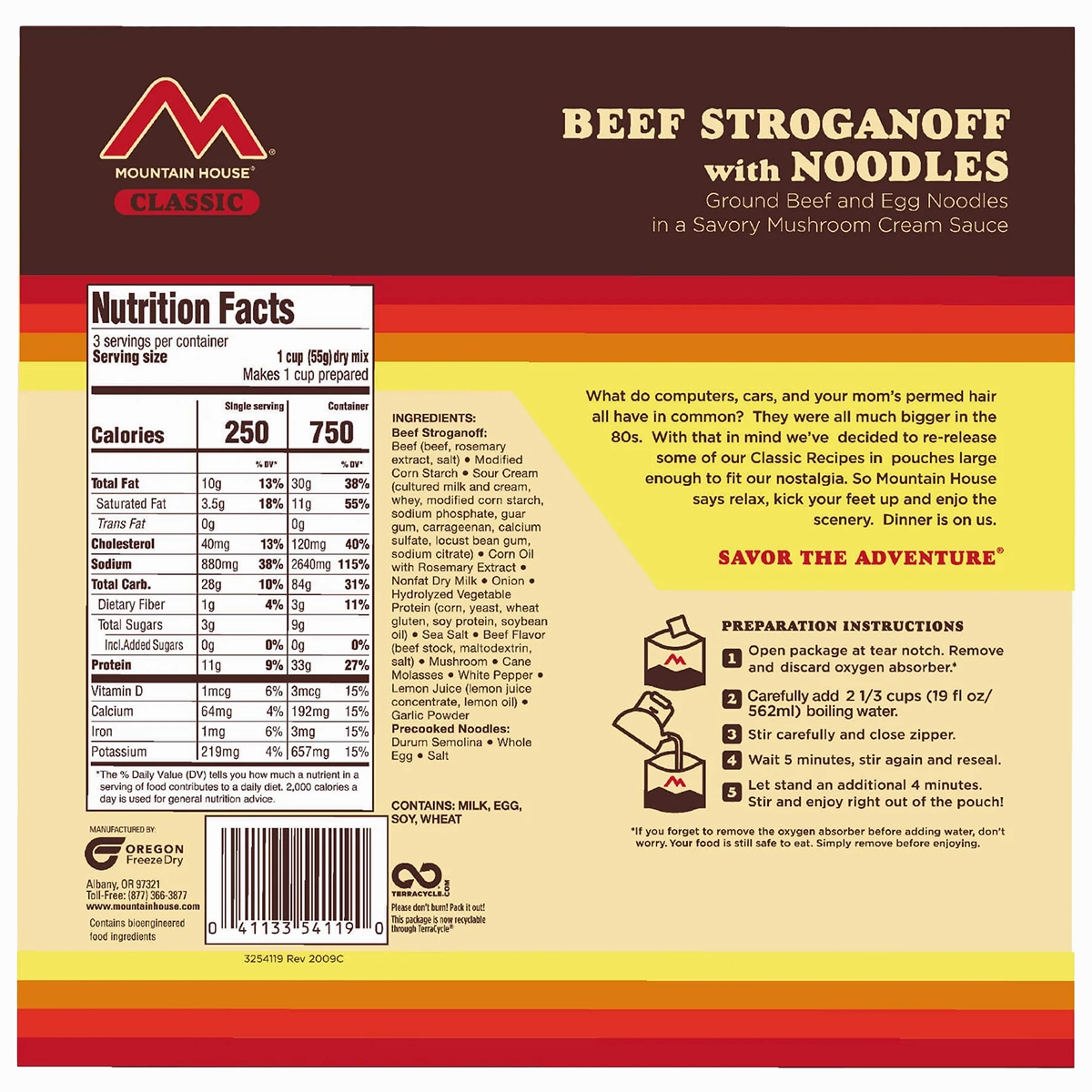 Beef Stroganoff with Noodles