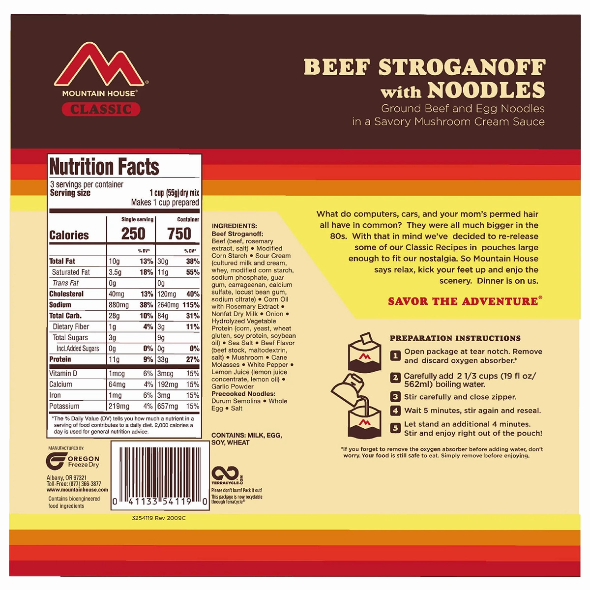 Beef Stroganoff with Noodles