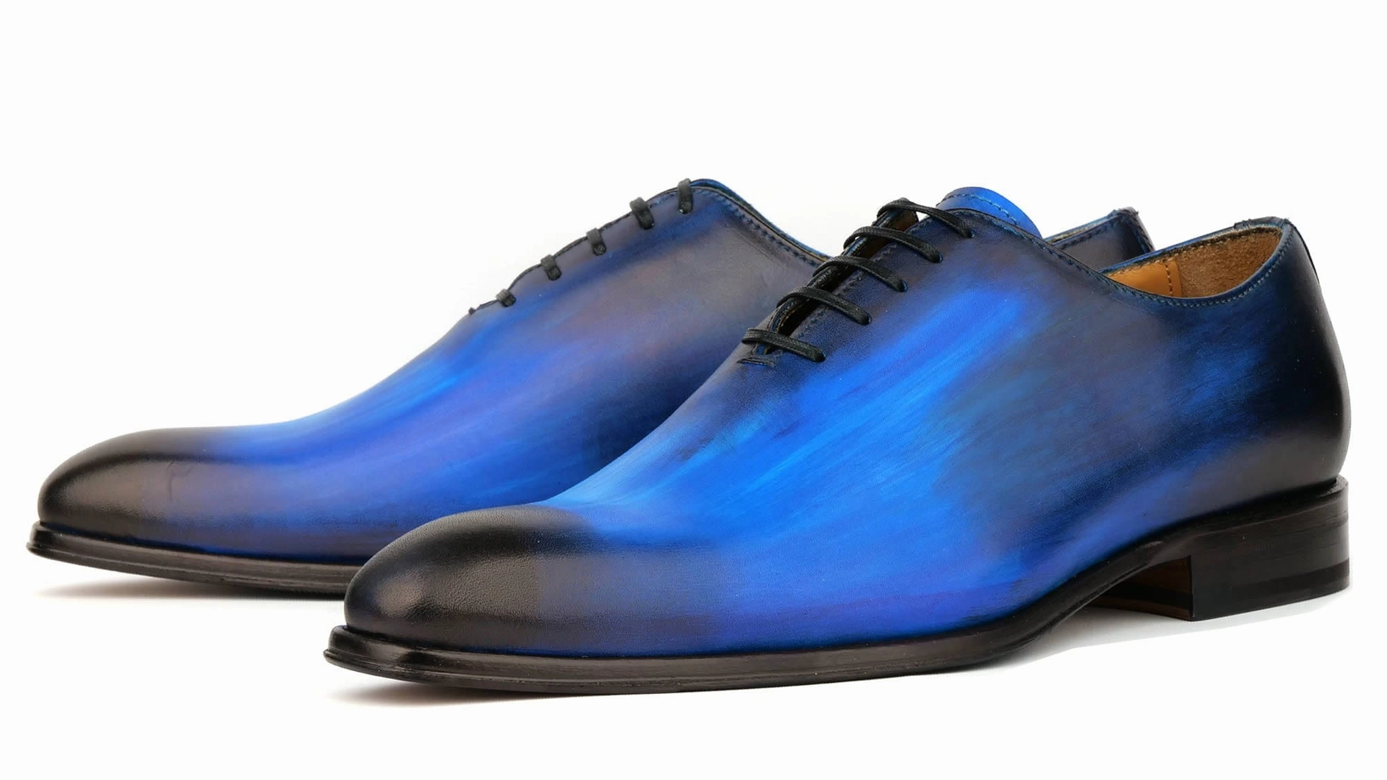 Benson Wholecut Custom Patina Blue