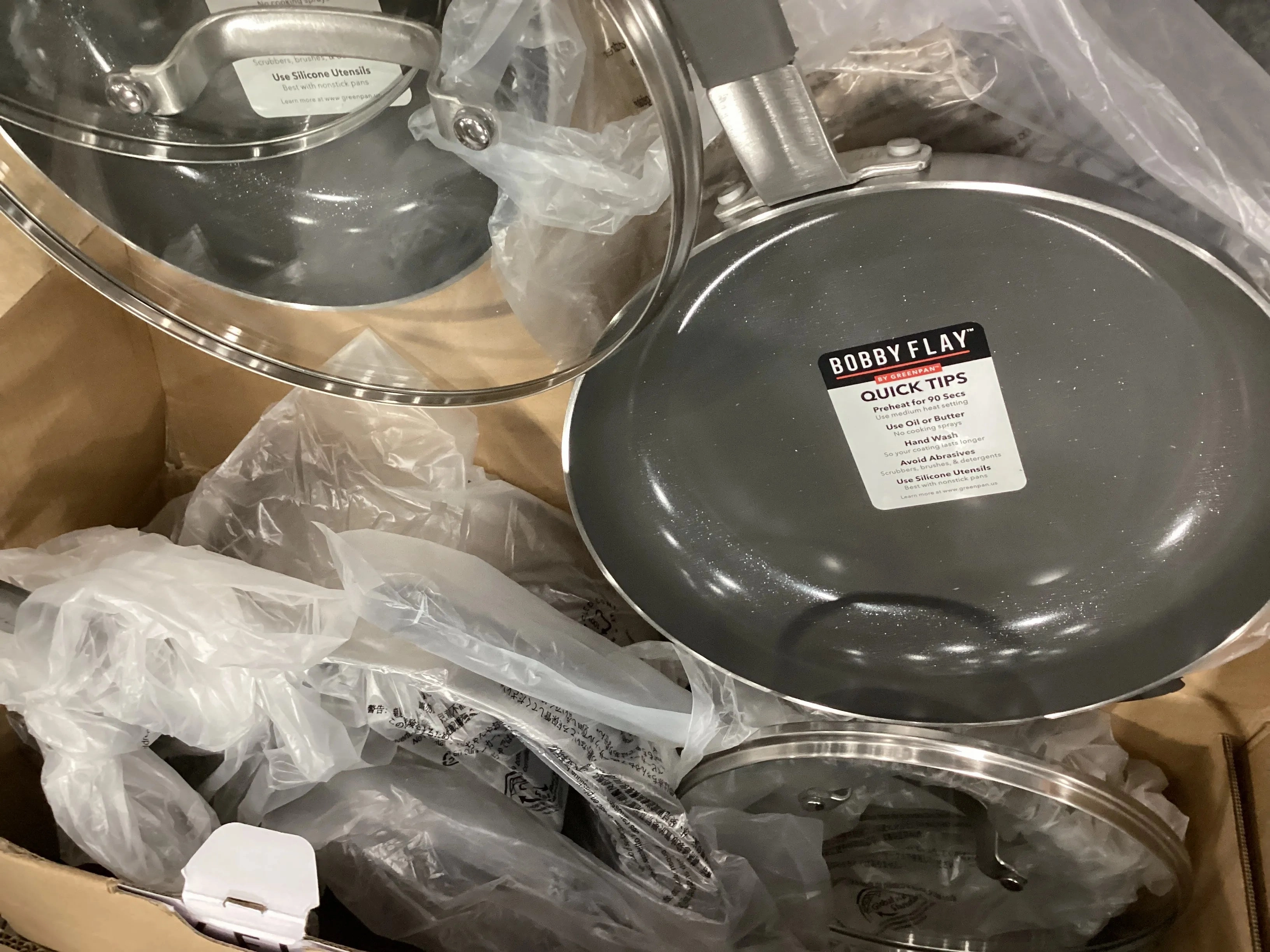 Bobby Flay 10pc Stainless Steel Cookware Set
