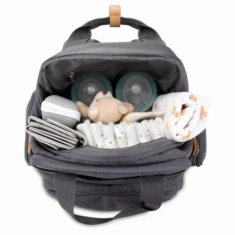 Canyon Summit Convertible Diaper Bag - Gray (See Description)