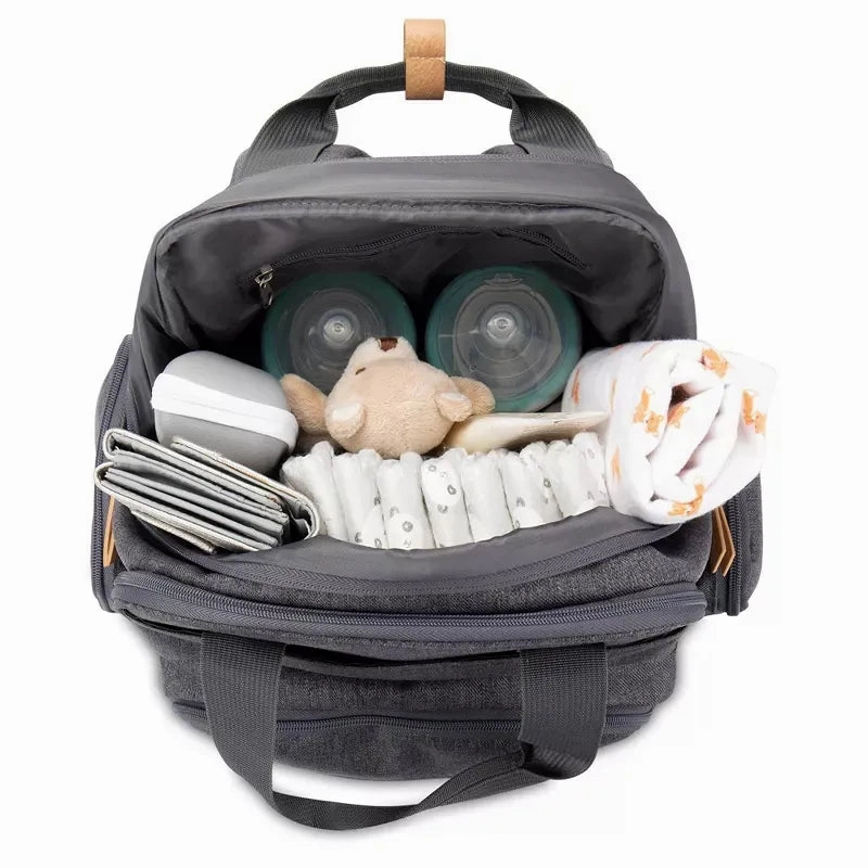 Canyon Summit Convertible Diaper Bag - Gray (See Description)