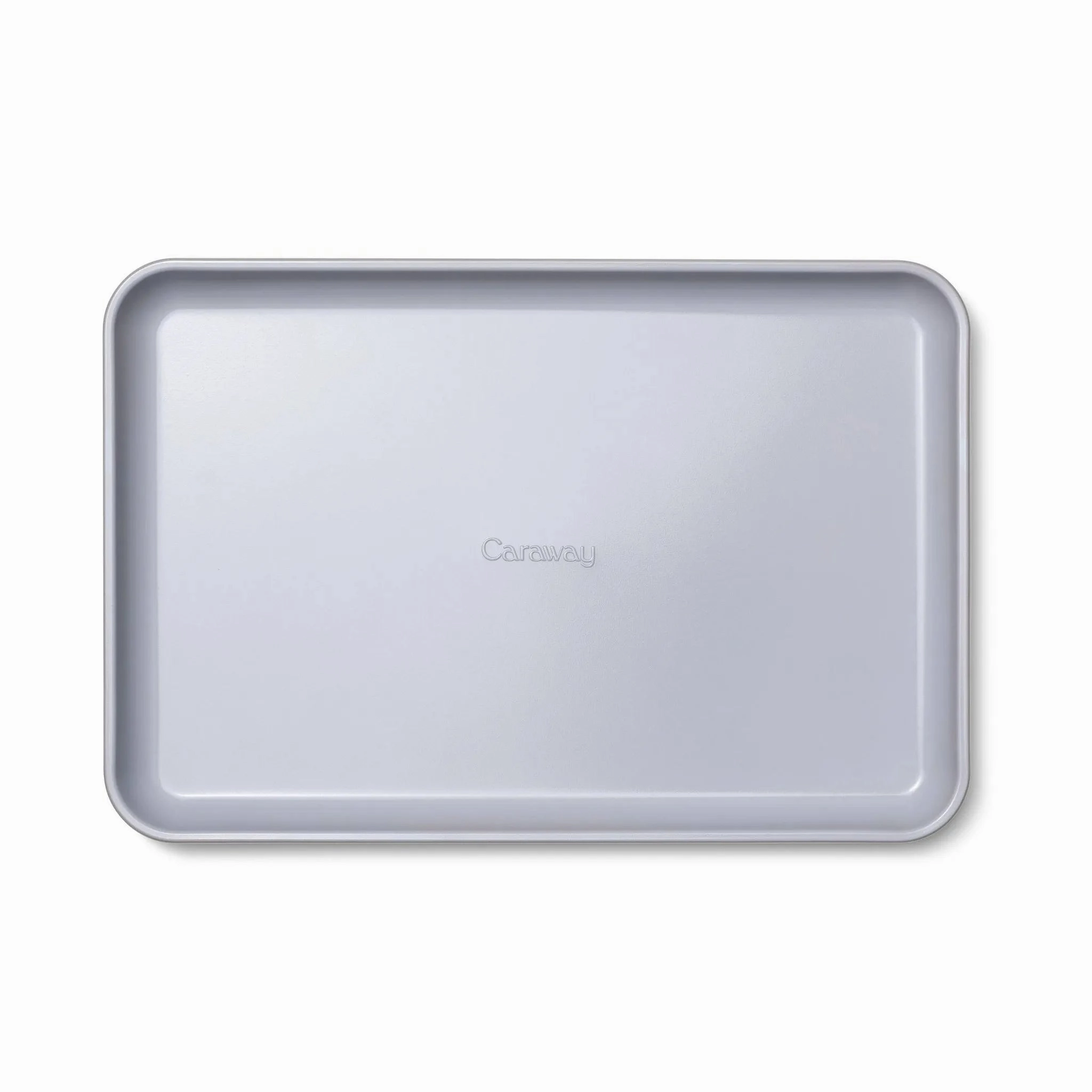 Caraway Non-Stick Ceramic Medium Baking Sheet Navy: Aluminized Steel, Rectangle, Hand Wash, Cookie Sheet, 1 Year Warranty