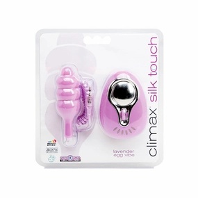 Climax® Silk Touch Egg Vibe, Lavender