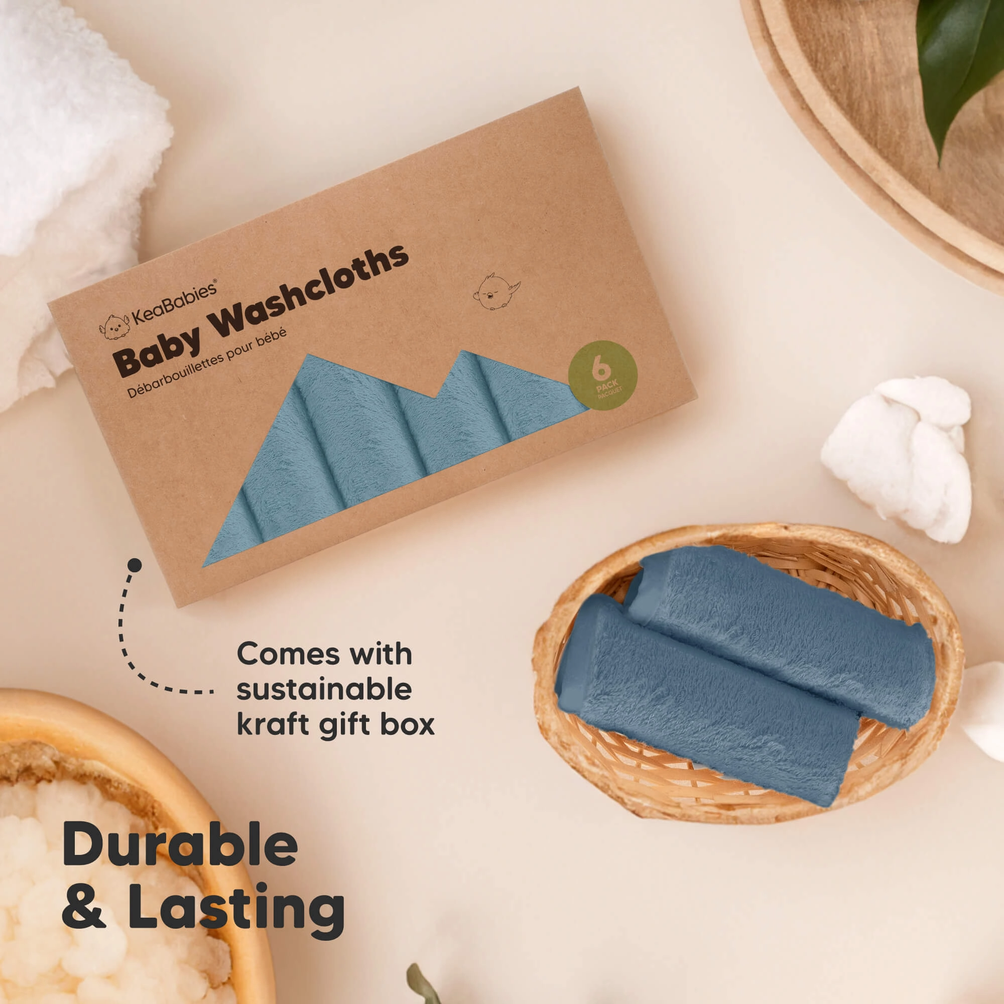 Deluxe Baby Washcloths (Depths)