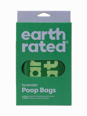 Earth Rated Lavender Scented Handle Waste Bags 120-Count