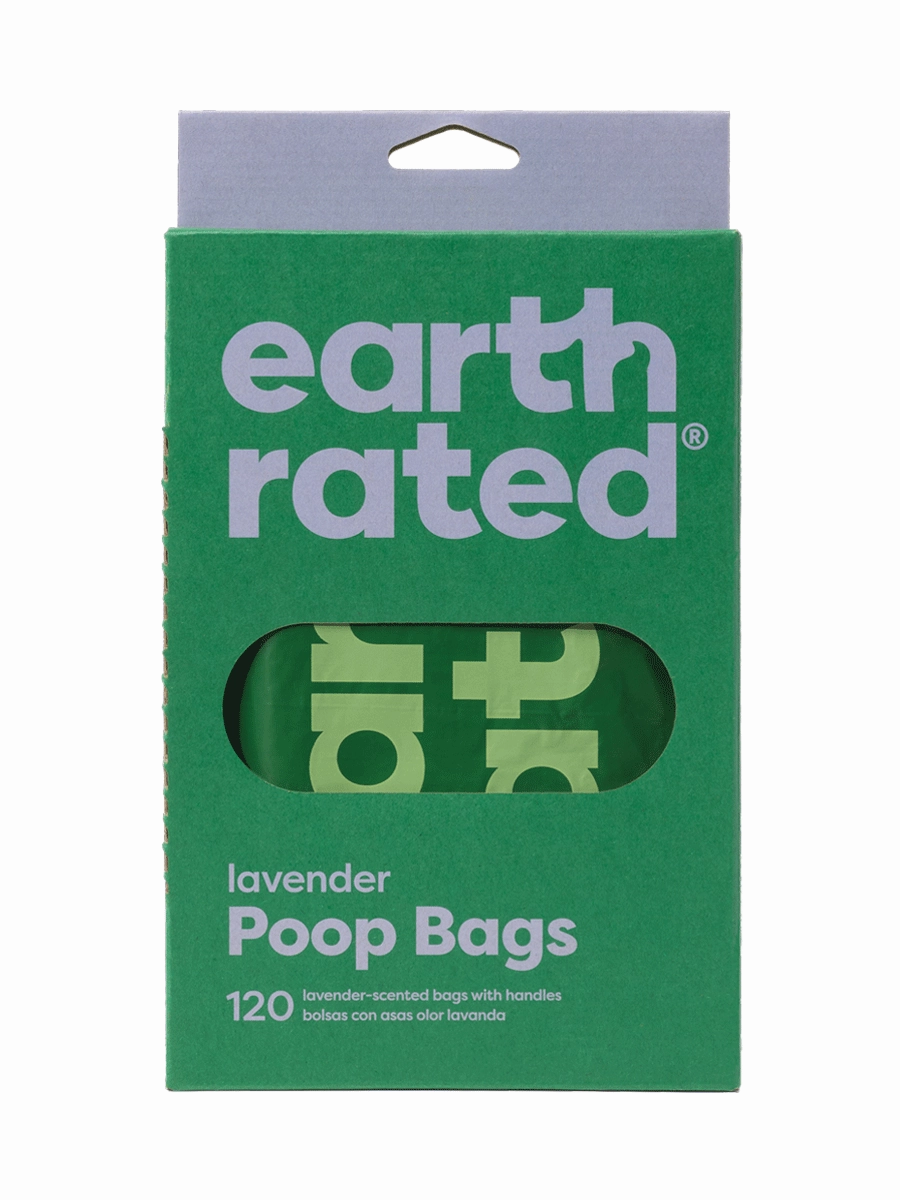 Earth Rated Lavender Scented Handle Waste Bags 120-Count