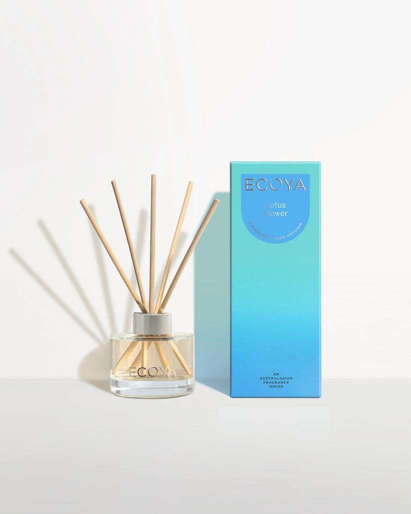Ecoya Mini Reed Diffuser Lotus Flower