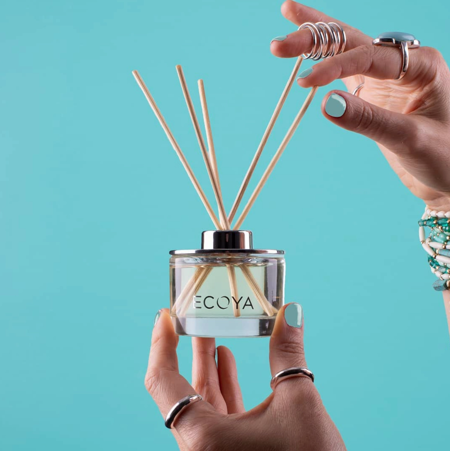 Ecoya Mini Reed Diffuser Lotus Flower