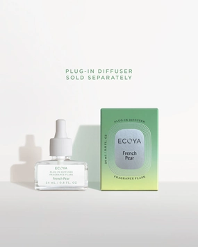 Ecoya Plug-In Diffuser Fragrance Flask French Pear