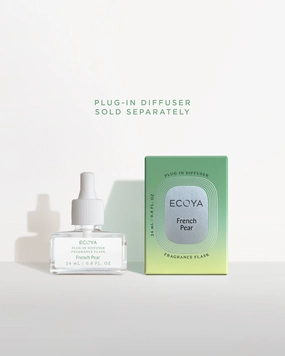 Ecoya Plug-In Diffuser Fragrance Flask French Pear