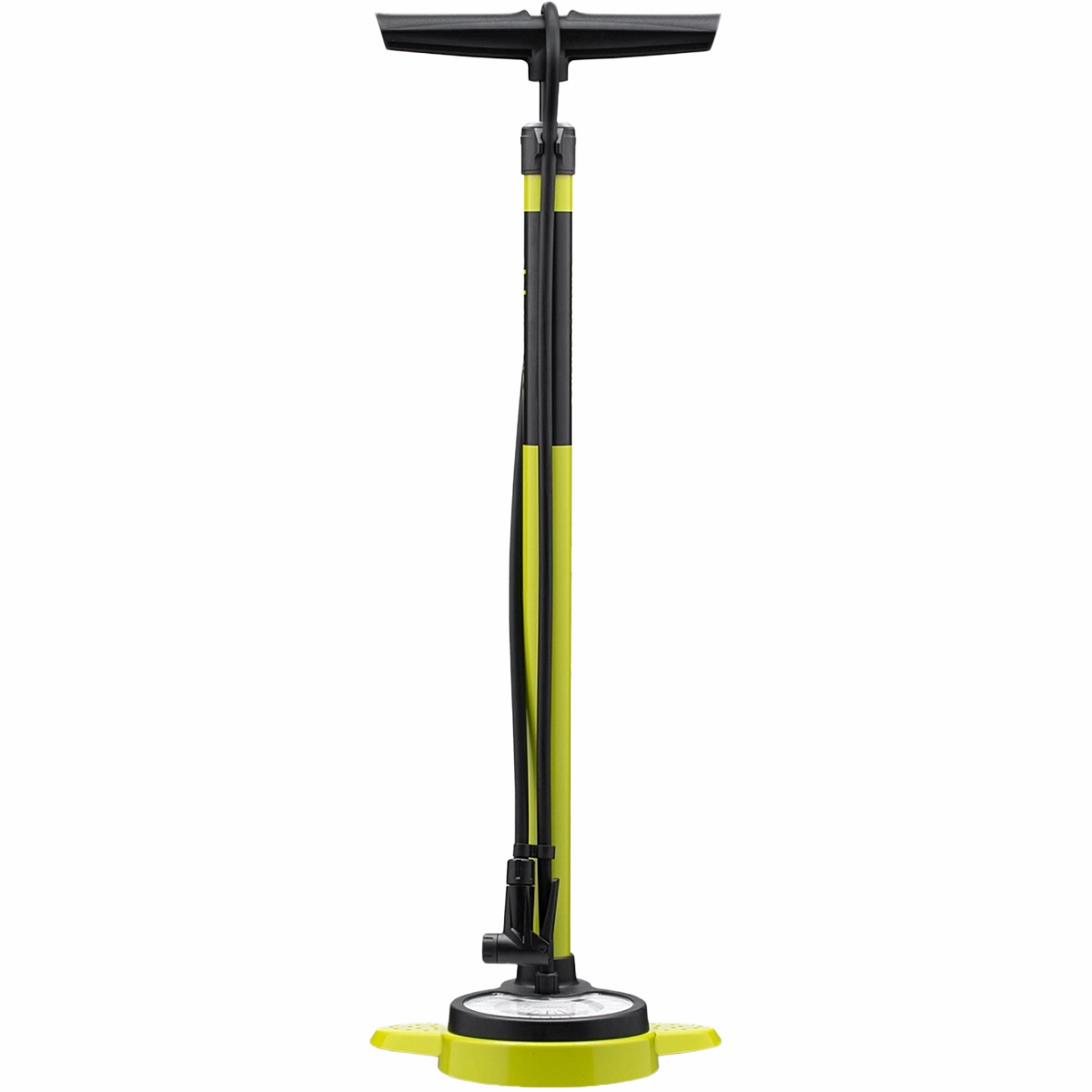 Essential Floor Pump - Highlighter