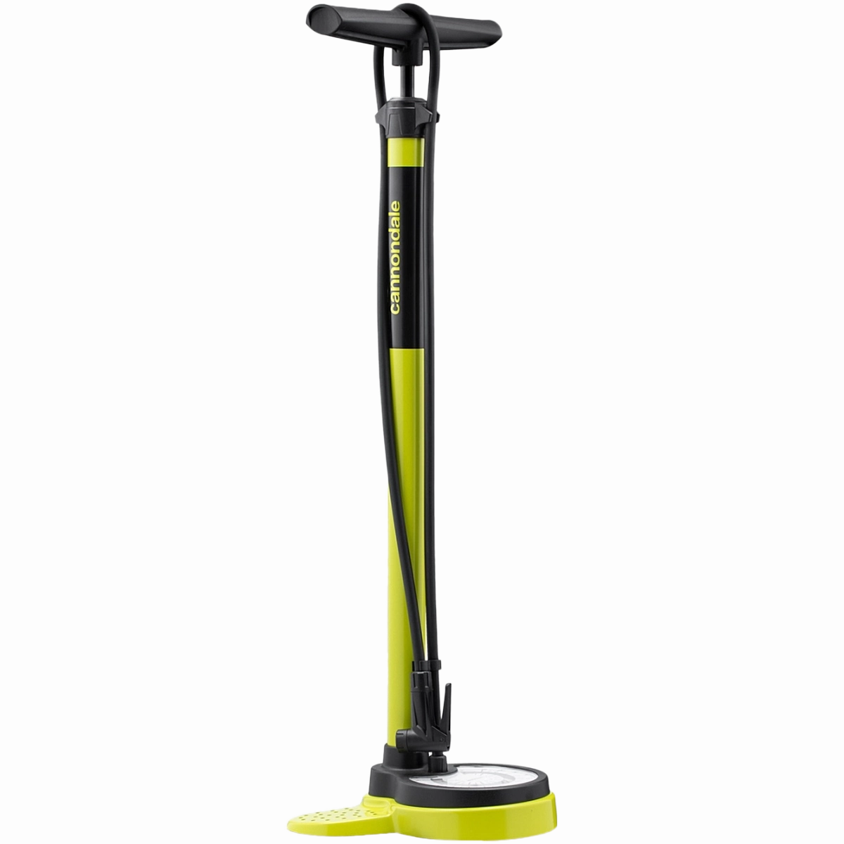 Essential Floor Pump - Highlighter