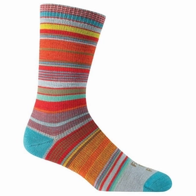 Farm To Feet 8982-960-CIT Women's Ithaca Ultralight Crew Socks, Citrus