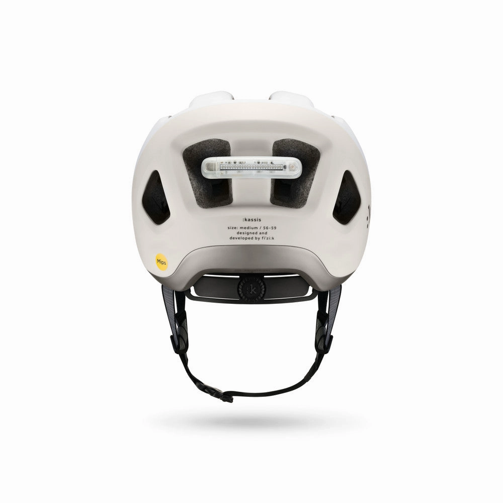 Fizik Kassis MTB Helmet with Light - White