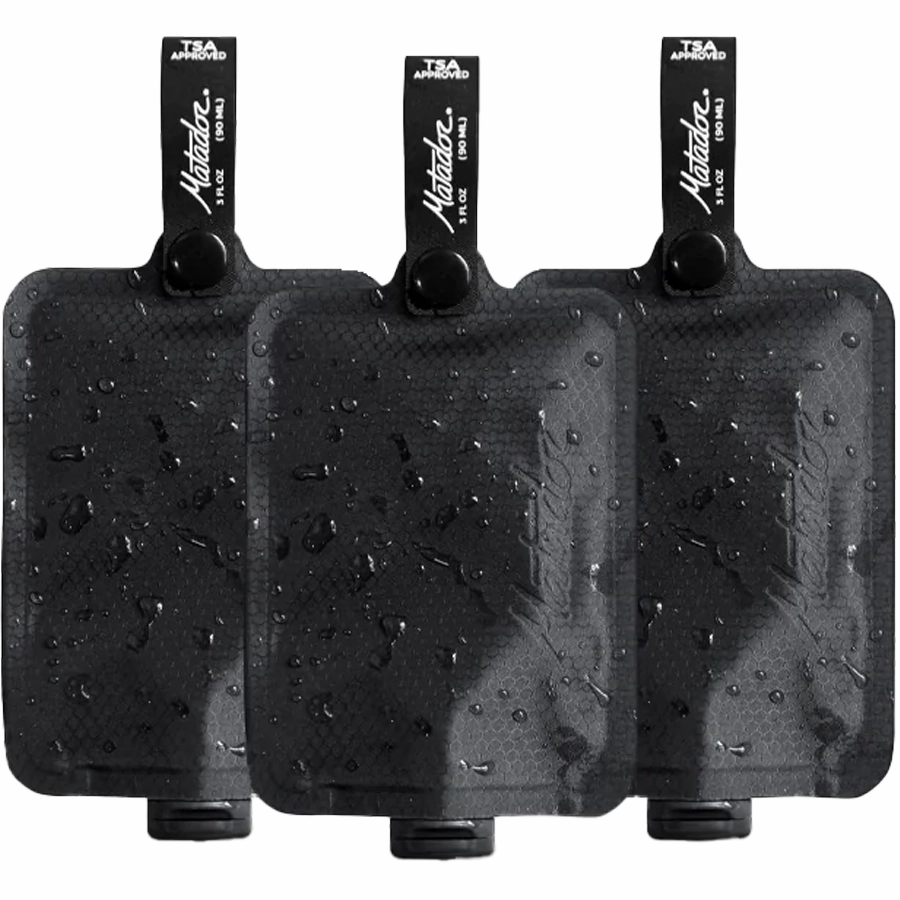 Flatpak Toiletry Bottle 3 Pack
