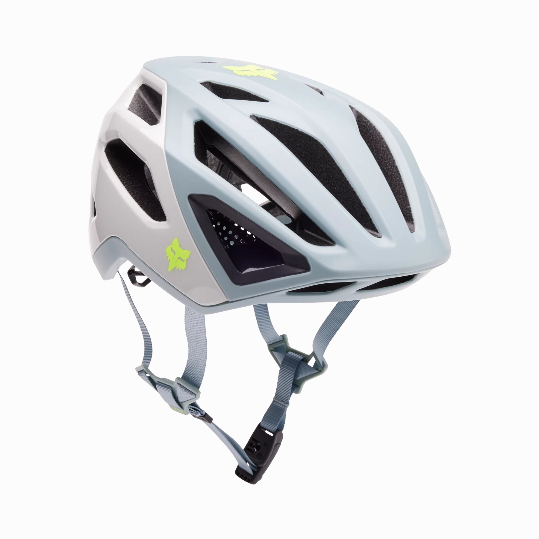 Fox Racing Crossframe Pro MTB Helmet - Exploration - Light Gray