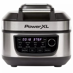 Grill Air Fryer Combo - Silver