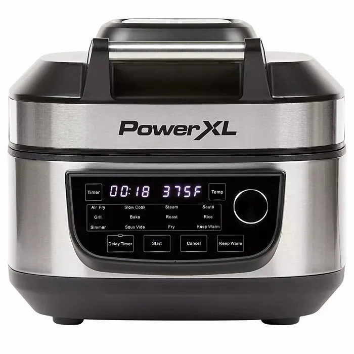 Grill Air Fryer Combo - Silver
