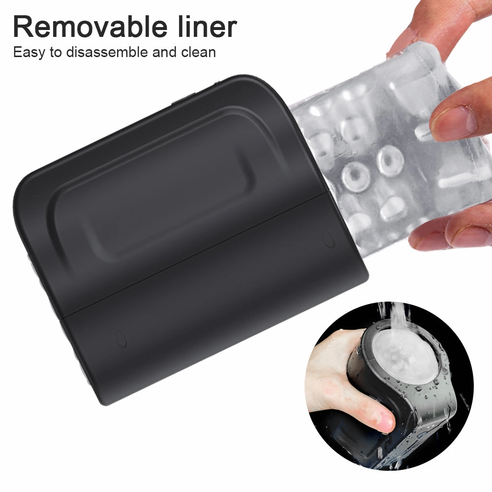 Hand-hold 7 Speed Rotating Modes Male Masturbator