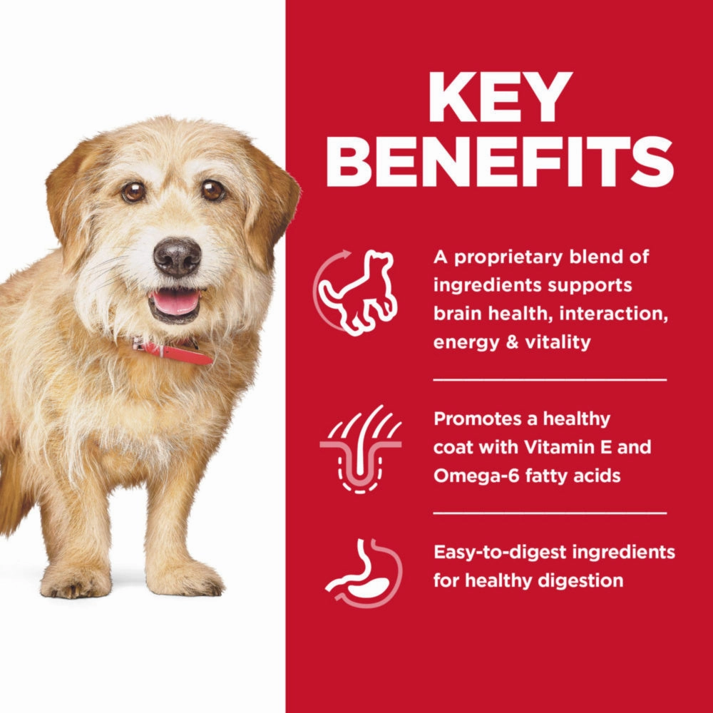 Hill's Science Diet Adult 7  Senior Vitality Small & Mini Chicken & Rice Recipe Dry Dog Food