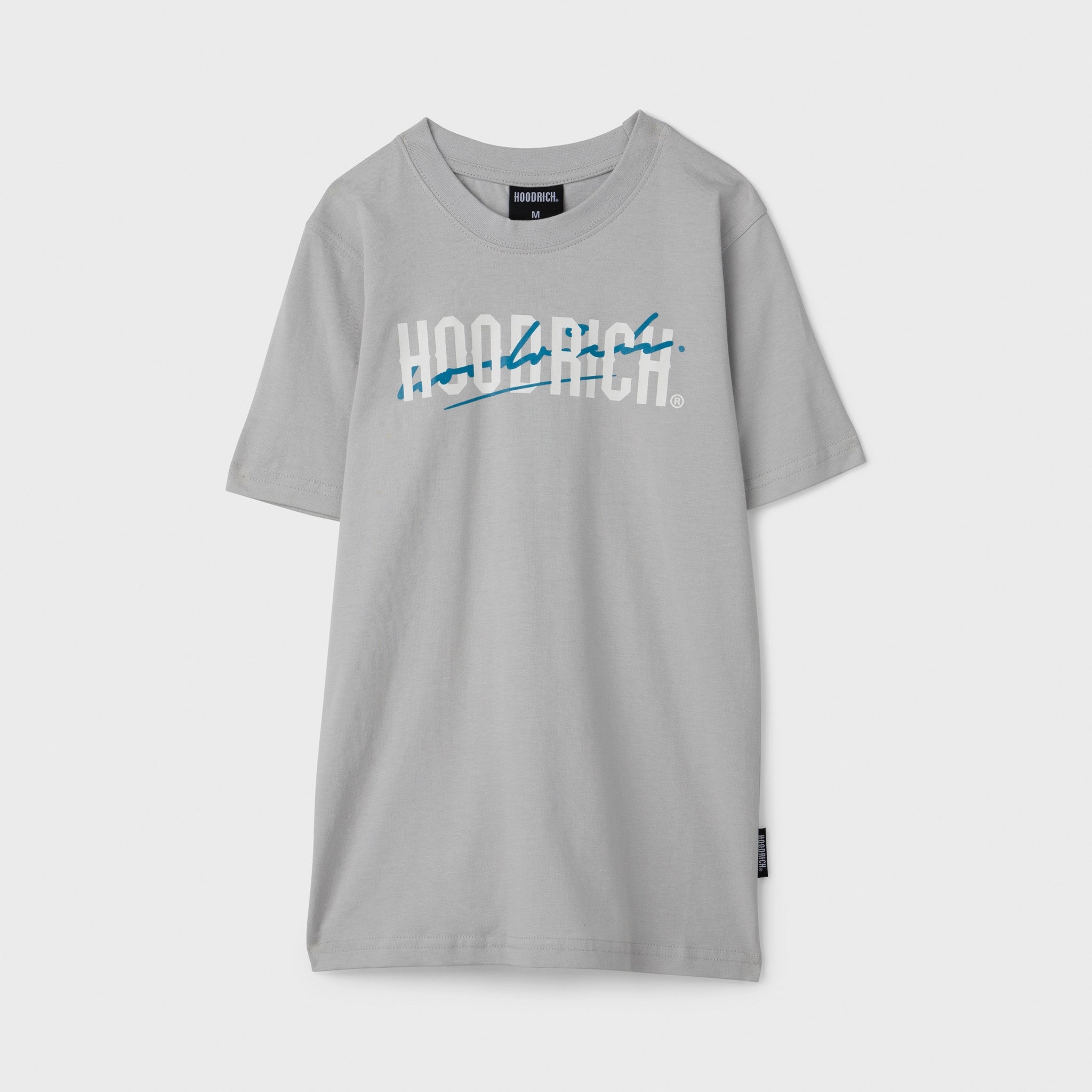 Hoodrich Juniors' Lynk Tee Quiet Gray / White - Blue Danube