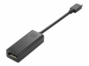 HP - External video adapter - USB-C - DisplayPort N9K78AA#ABA