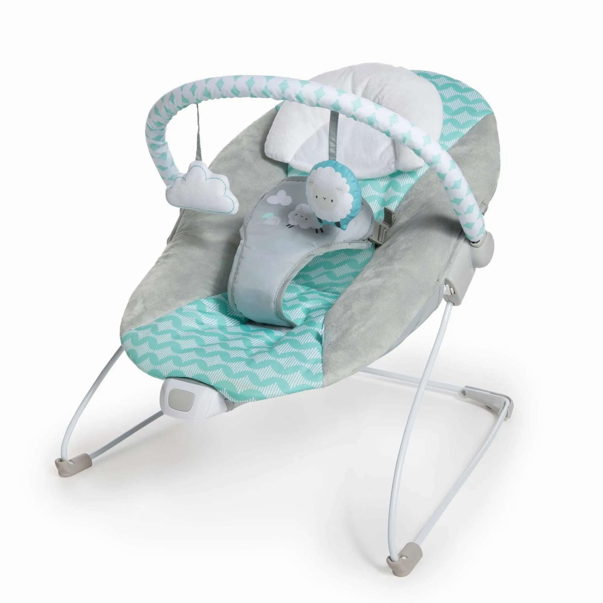 Ingenuity Bouncity Bounce Vibrating Deluxe Baby Bouncer Seat (Goji)