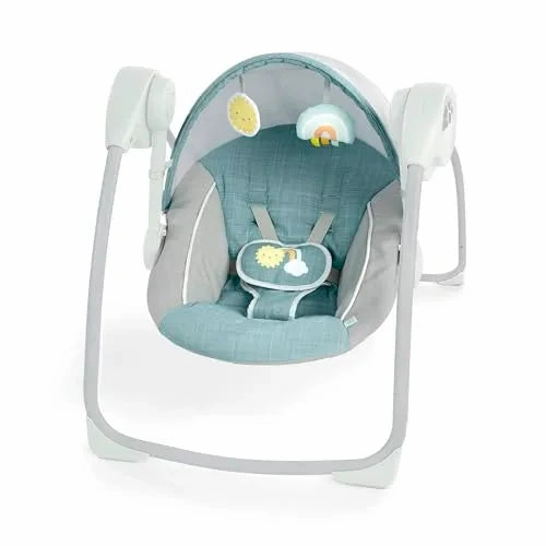 Ingenuity Sun Valley Canopy Portable Swing - Teal (See Description)