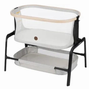 Iora Bedside Bassinet - Onyx Sand (See Description)