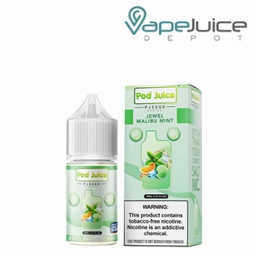 Jewel Malibu Mint Pod Juice PJ5000 TFN Salt 30ml