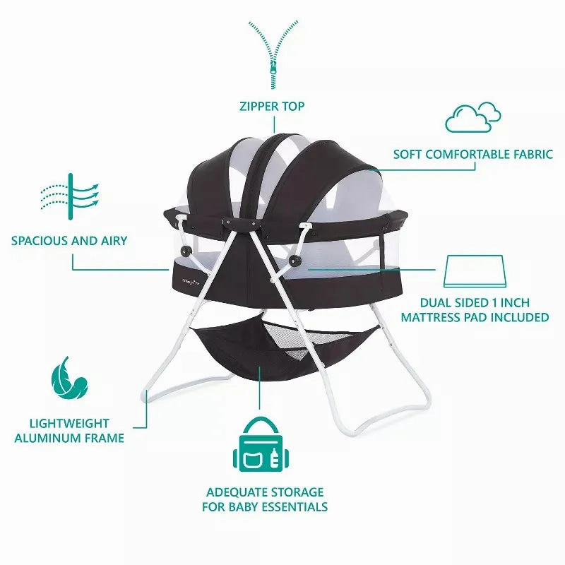 Karley Bassinet - Black