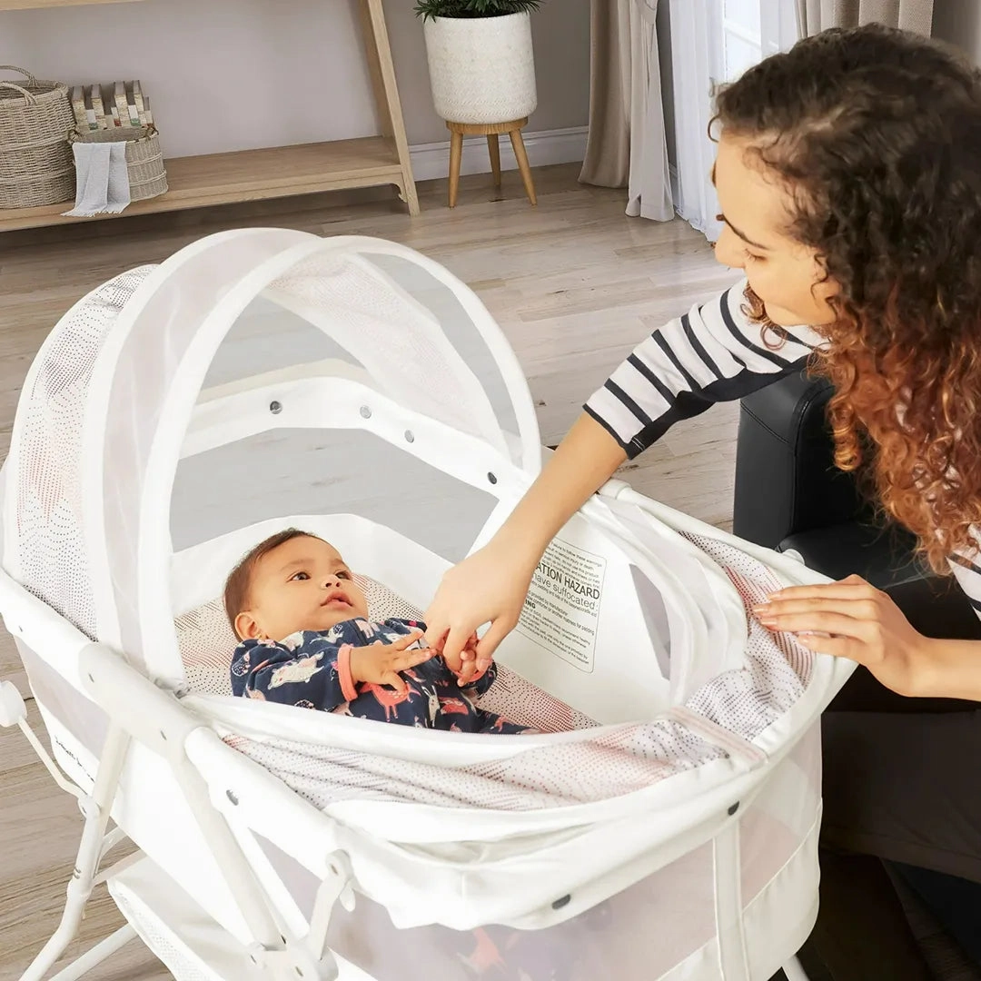 Karley Bassinet - Dove White