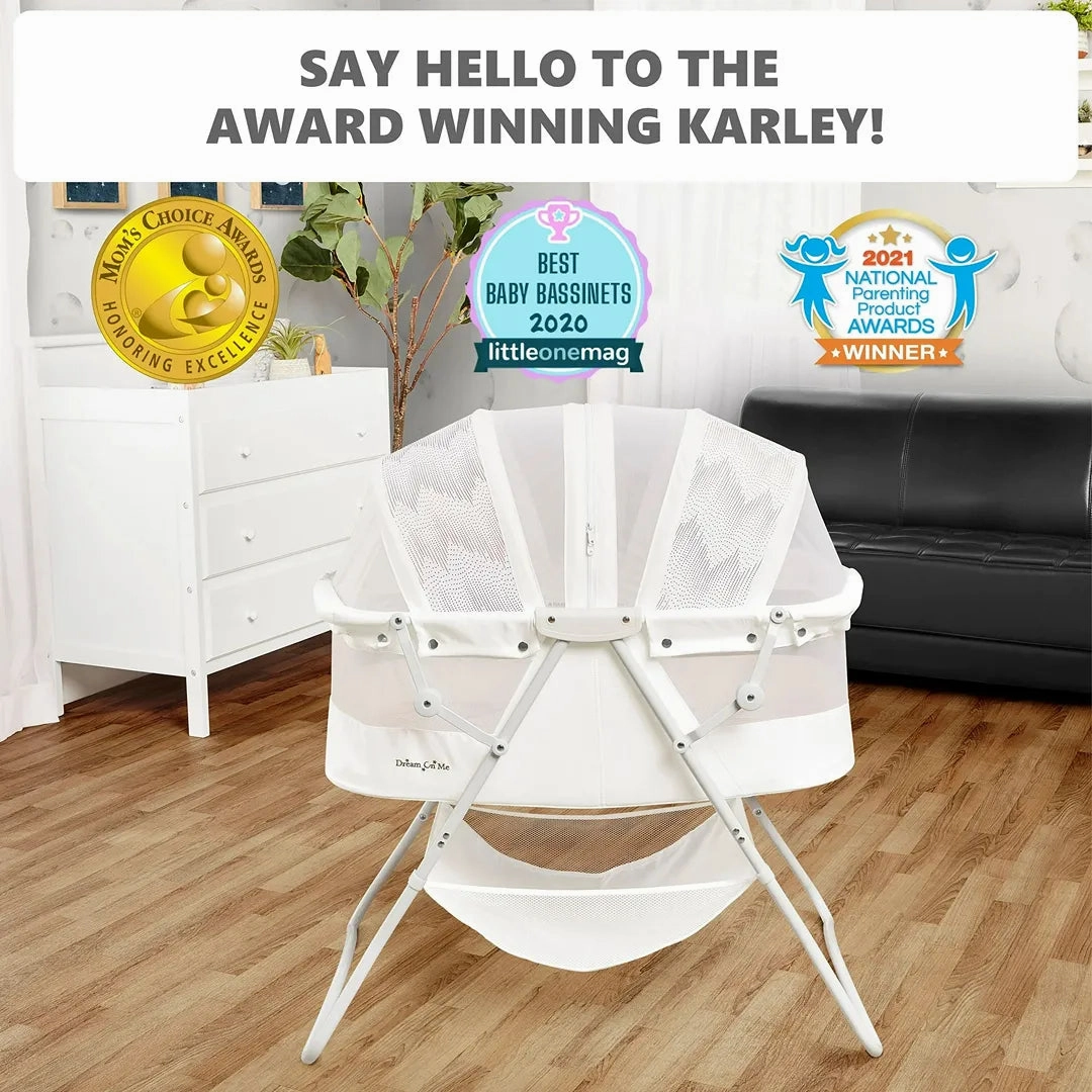 Karley Bassinet - Dove White