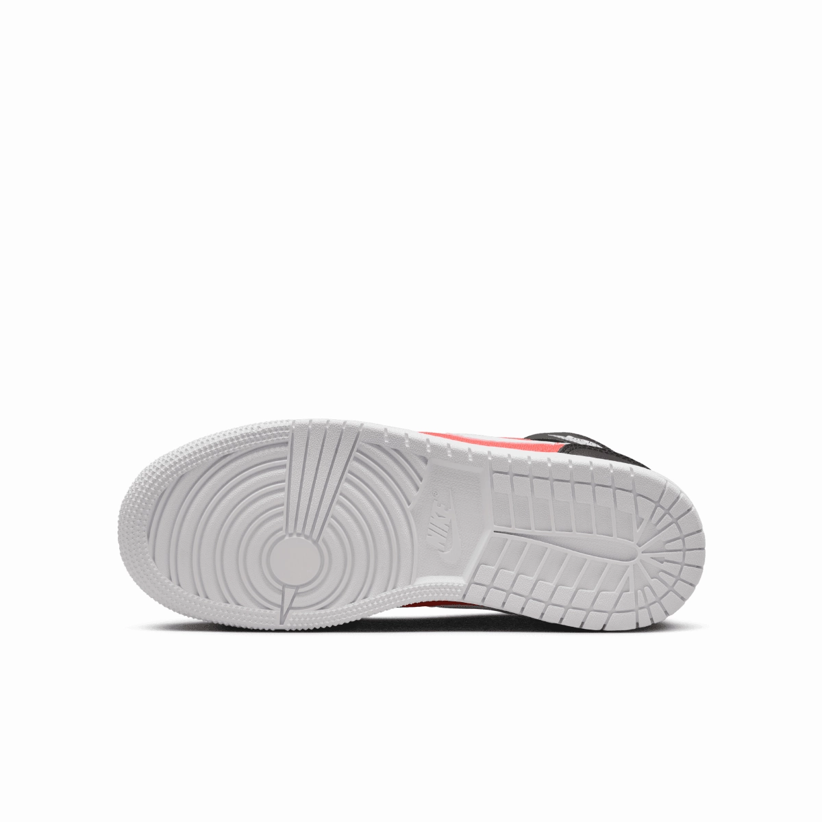 Kid's Air Jordan 1 Mid SE 'White Black Infrared'
