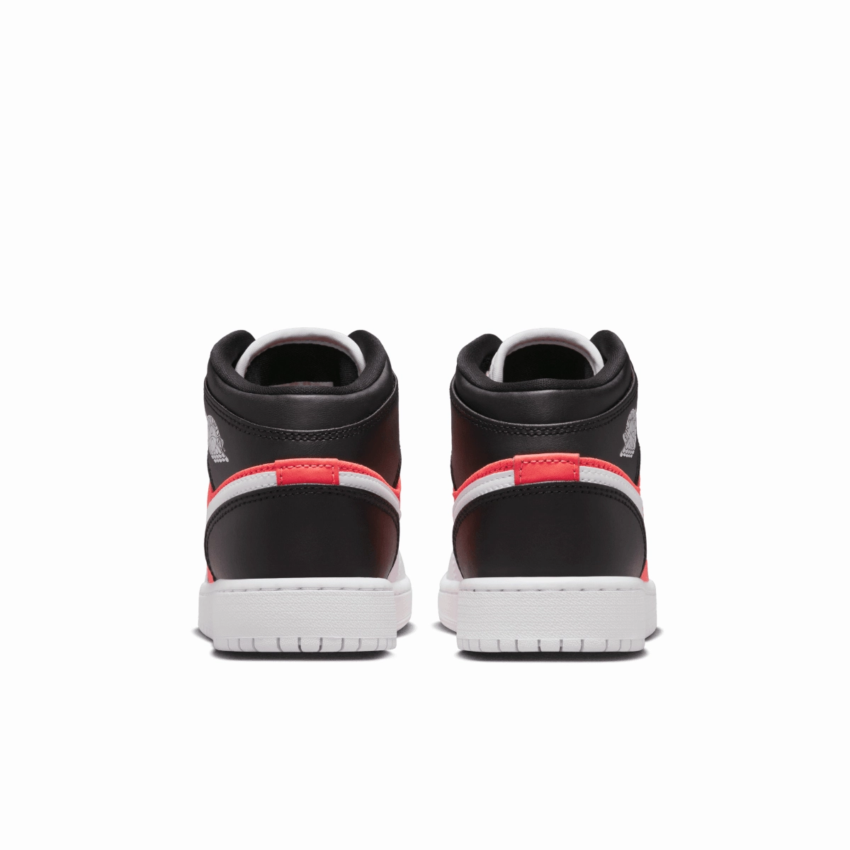 Kid's Air Jordan 1 Mid SE 'White Black Infrared'