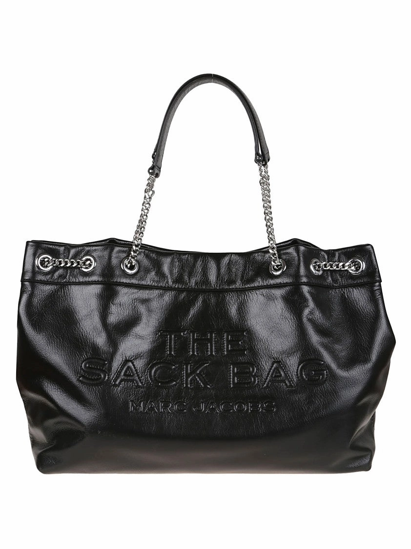 Large Chain Sack In Fine Full-Grain Leather