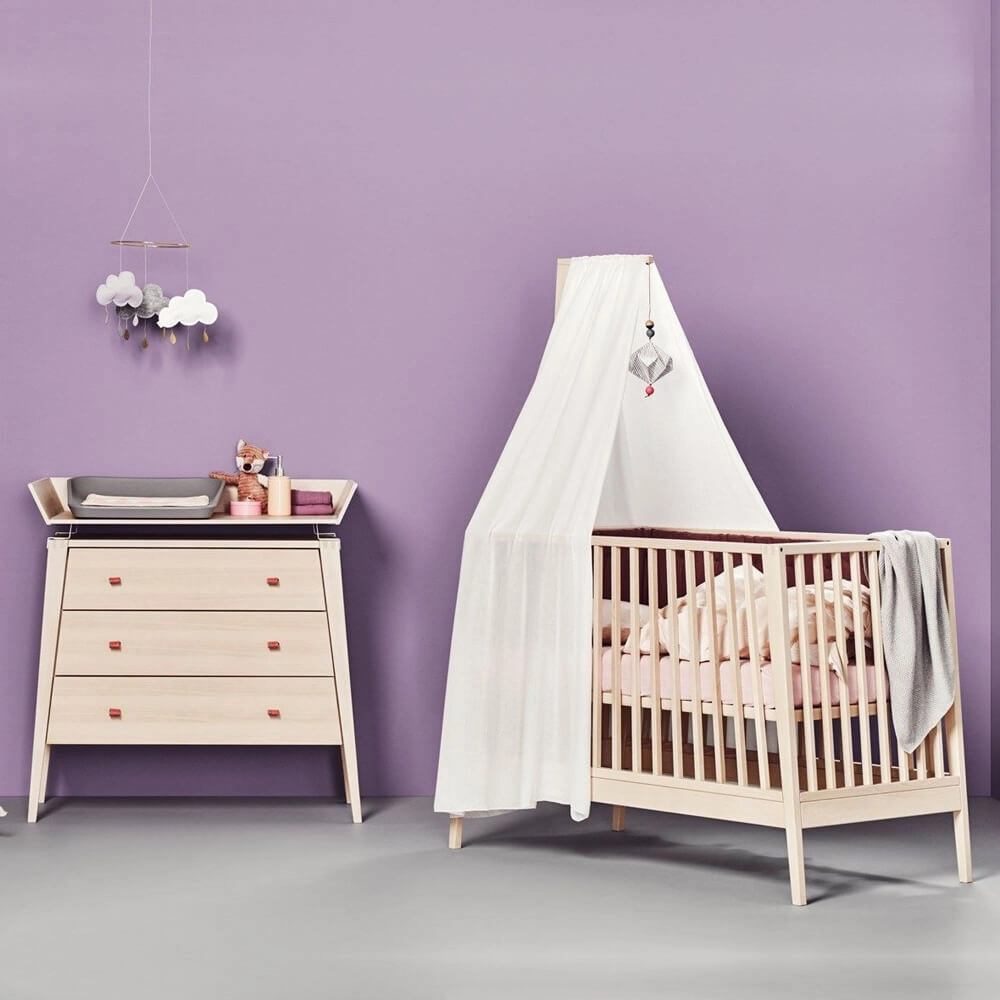 Leander Linea Cot   Mattress   Dresser