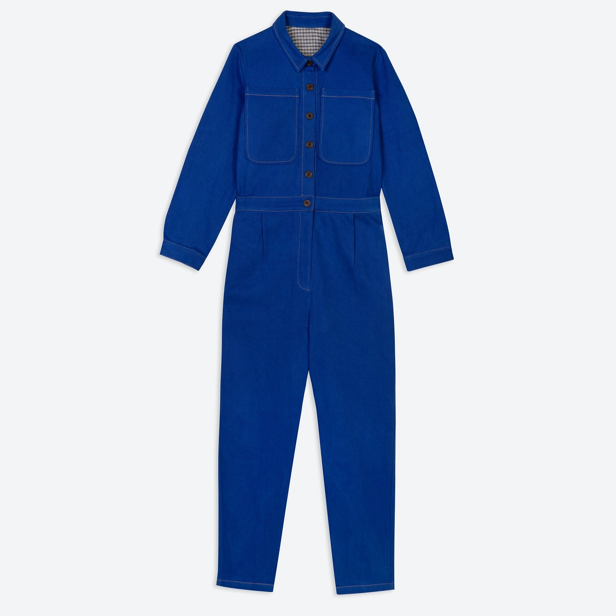 Lowie Cotton Drill Cobalt Boilersuit