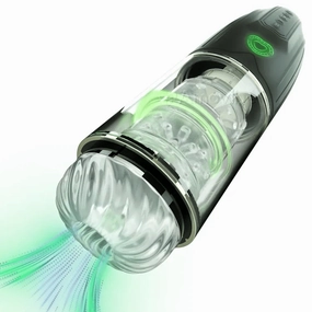 Male Sex Toys with 10 Thrusting,10 Rotating & 4 Sucking Modes