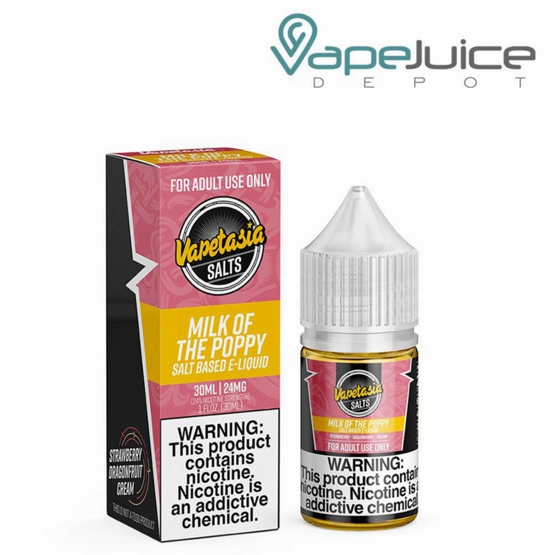 Milk Of The Poppy Vapetasia Salts 30ml
