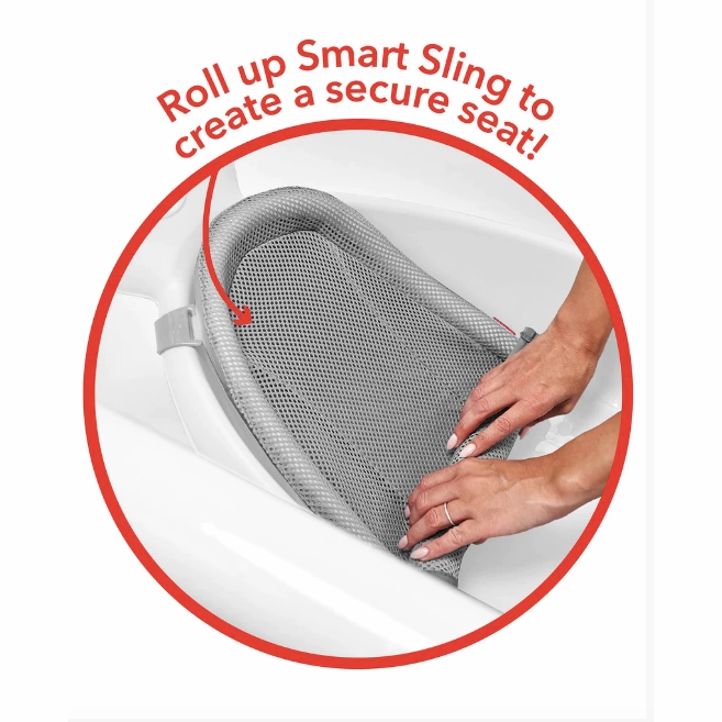 Moby Smart Sling 3-stage Baby Tub - White