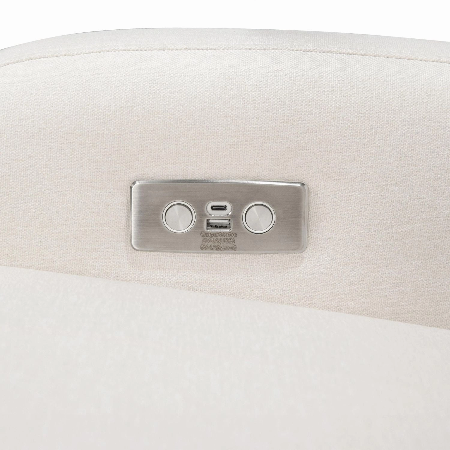 Nami Electronic Recliner and Swivel Glider with USB Port