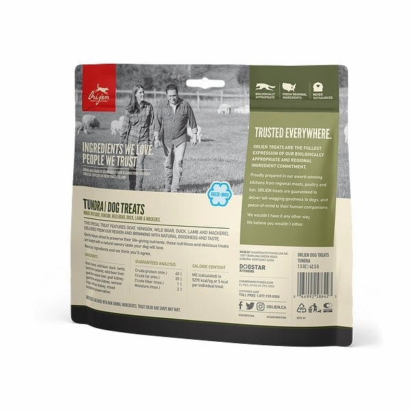 ORIJEN Freeze Dried Tundra Dog Treats
