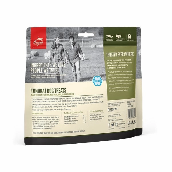 ORIJEN Freeze Dried Tundra Dog Treats